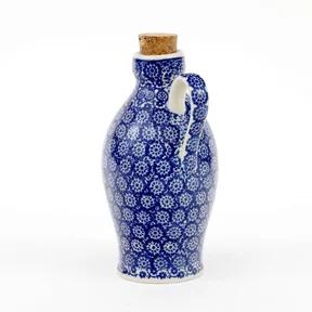 Butelka na olej B85 0,5l <br> 2615 Kobaltowa koronka